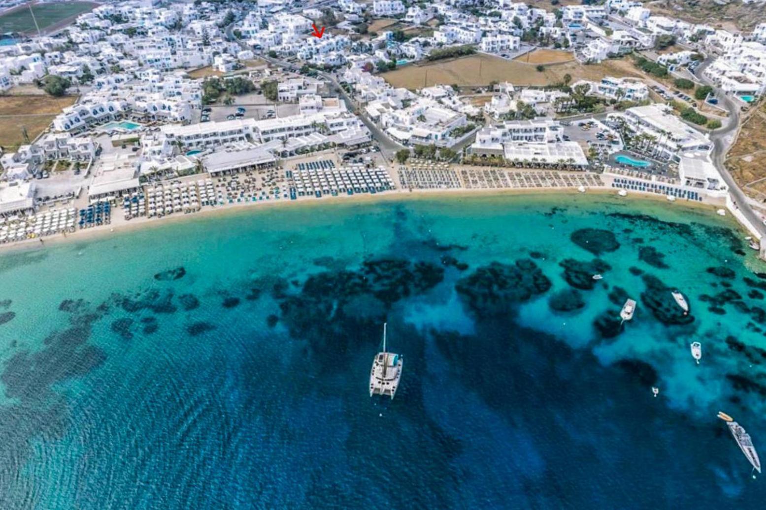 Cyclades Blue Apart otel Ornos  Dış mekan fotoğraf